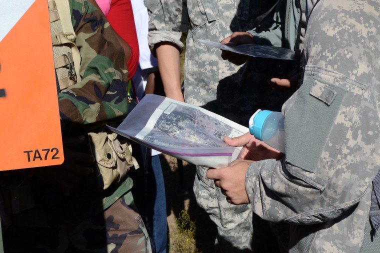 Land navigation exercise